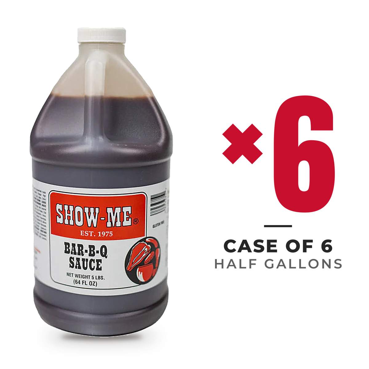 Case of 6 Classic 1/2 Gallons — wholesale case pack
