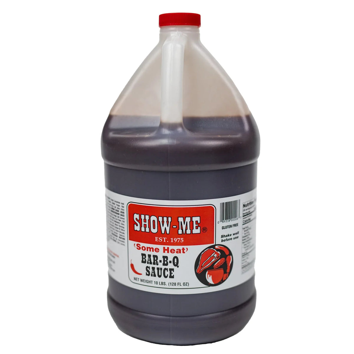 Show-Me® 'Some Heat' Bar-B-Q Sauce one-gallon jug